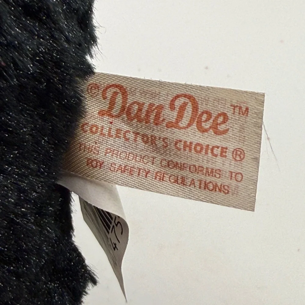 VTG‎ Dan Dee Boxing Gorilla Plush Toy Black Red Gloves You Knock Me Out Towel